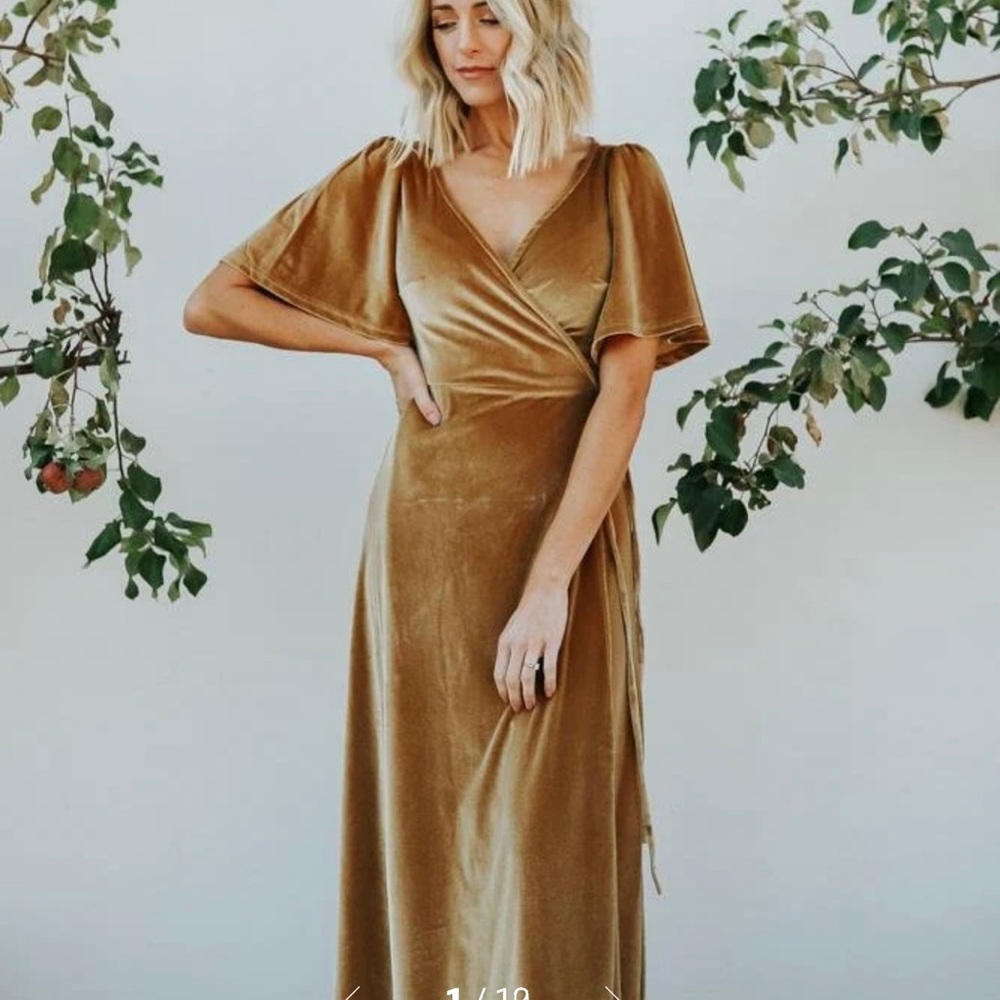 Baltic Born Velvet Maxi dress